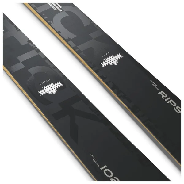 Pack Ski Alpin Ripstick 102 Black Edition + Fix