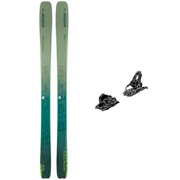Pack Ski Alpin Ripstick 96 + Fix