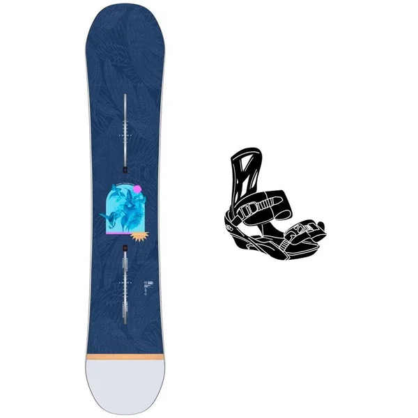 Pack Snowboard Yeasayer Flying V + Fix
