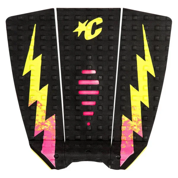 Pad Surf CREATURES OF LEISURE Mick Fanning Black Pink Fade Lime