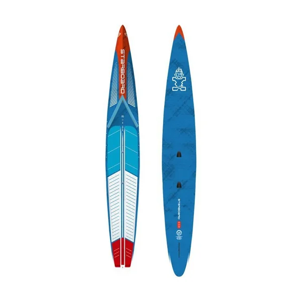 Paddle rigide race 2025 Starboard Sup 14'0" X 24.5" All Star Blue Carbon Sandwich
