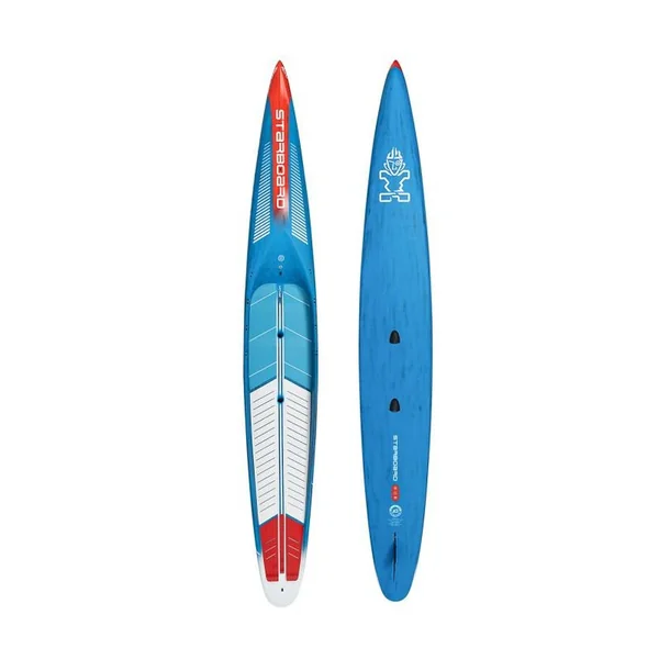 Paddle rigide race 2025 Starboard Sup 14'0" X 24.5" All Star Blue Carbon With Board Bag
