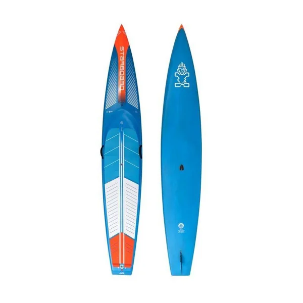 Paddle rigide race Starboard Sup Gen R Blue Carbon With Board Bag V24