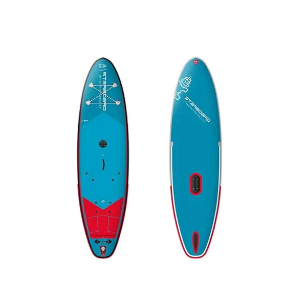 Paddle rigide Windsurf 2024 Starboard Sup Windsurfing Igo 10'8" X 33" X 6" Inf Deluxe Lite