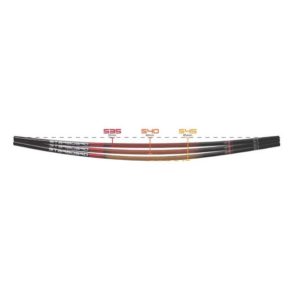Pagaie 3 parties 2023 Enduro Tiki Tech Gray M / 29Mm 3 Pcs Adj Carbon S35 Starboard