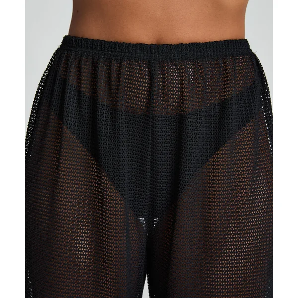 Pantalon de plage en maille - Noir