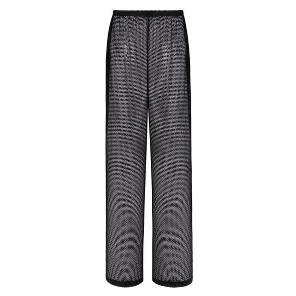 Pantalon de plage en maille - Noir