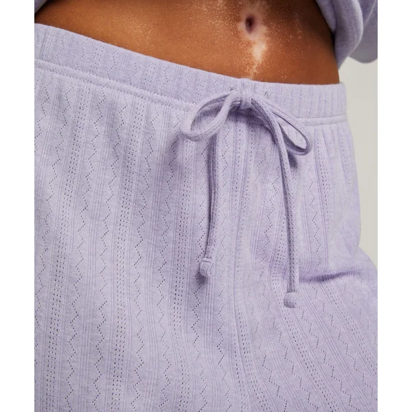Pantalon de pyjama Pointelle - Violet