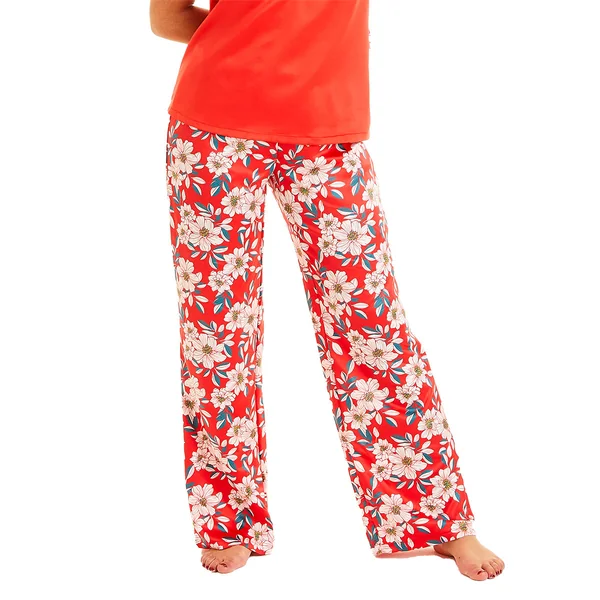 Pantalon de pyjama rouge Incendie