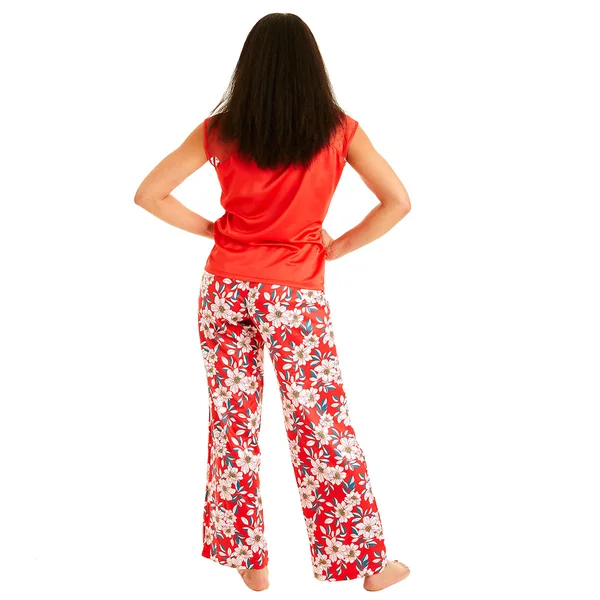 Pantalon de pyjama rouge Incendie