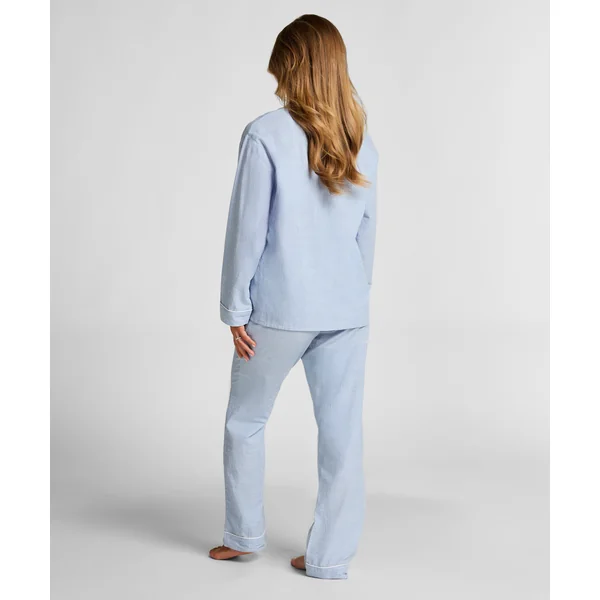 Pantalon en coton - Bleu