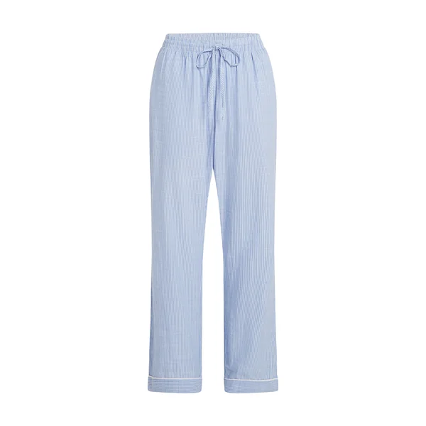 Pantalon en coton - Bleu