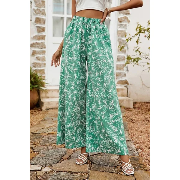 Pantalon Fleuri Champêtre