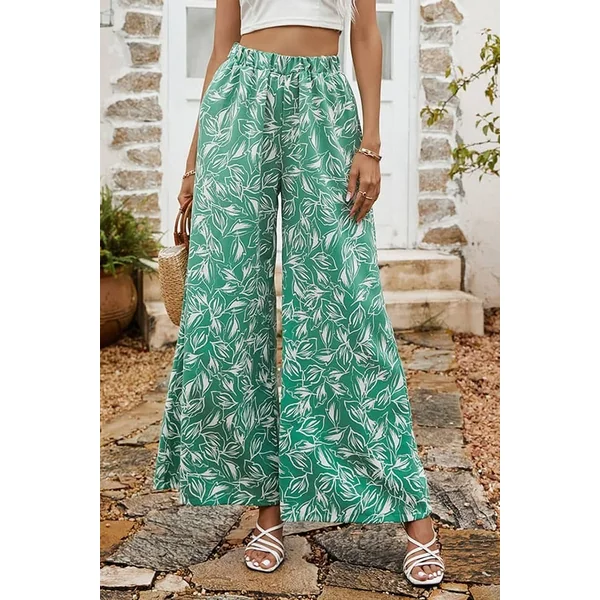 Pantalon Fleuri Champêtre