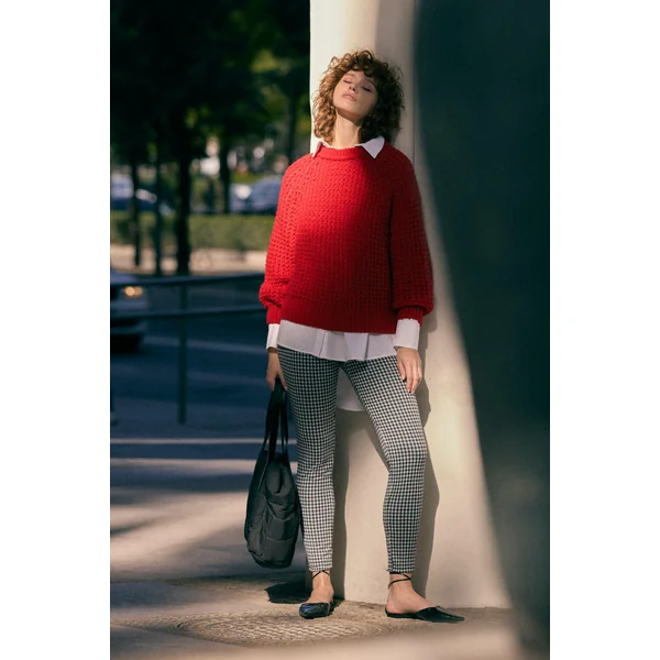 Pantalon imprimé vichy
