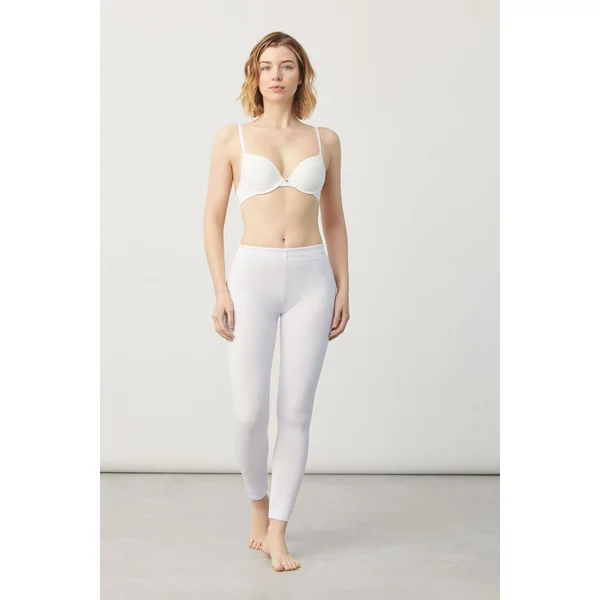 Pantalon intérieur thermique blanc