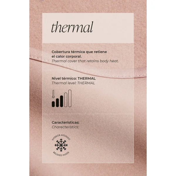 Pantalon intérieur thermique blanc