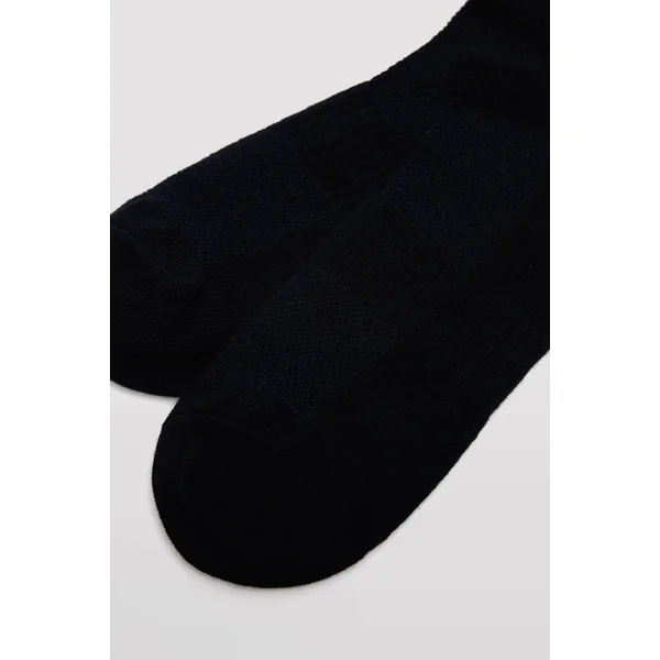 Paquet de 3 chaussettes de sport respirantes short blu