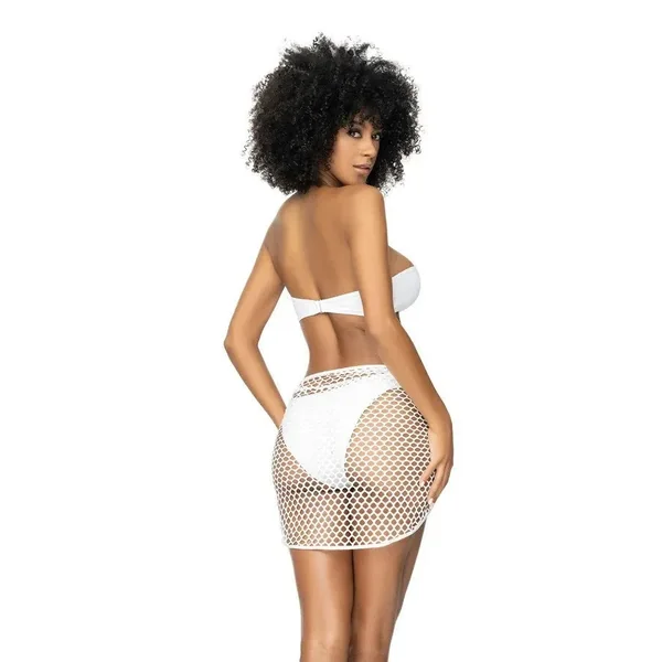 Paréo résille blanche Mermaid