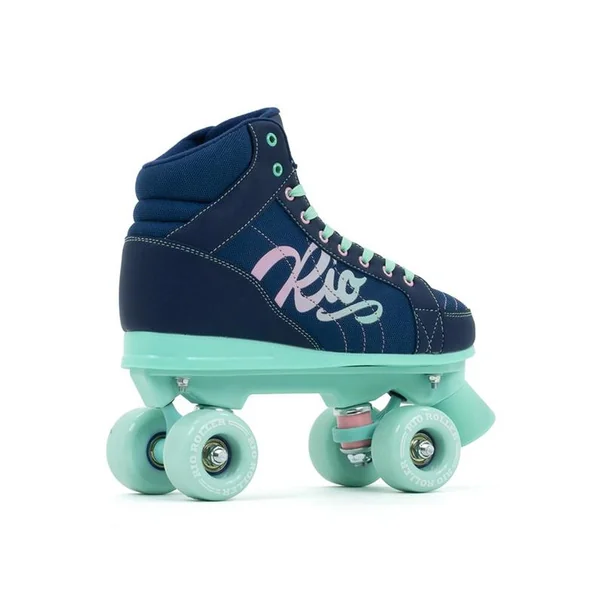 Patin Roller Quad RIO ROLLER Lumina Navy/Green - Roller quad loisir enfants & adultes