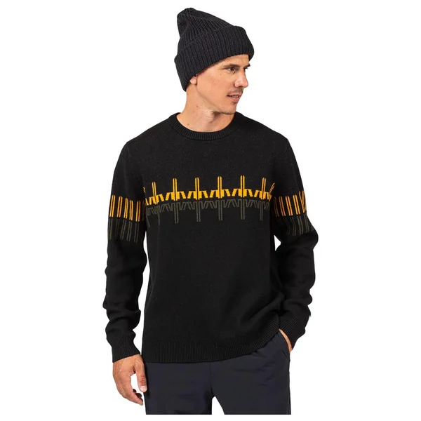 Patterned Crewneck