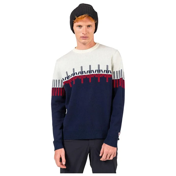 Patterned Crewneck