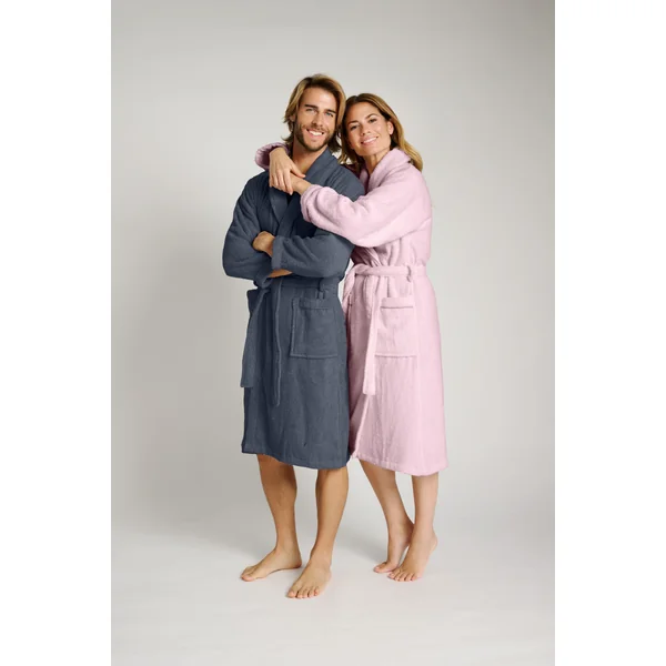 Peignoir de douche unisexe rose | MUYDEMI