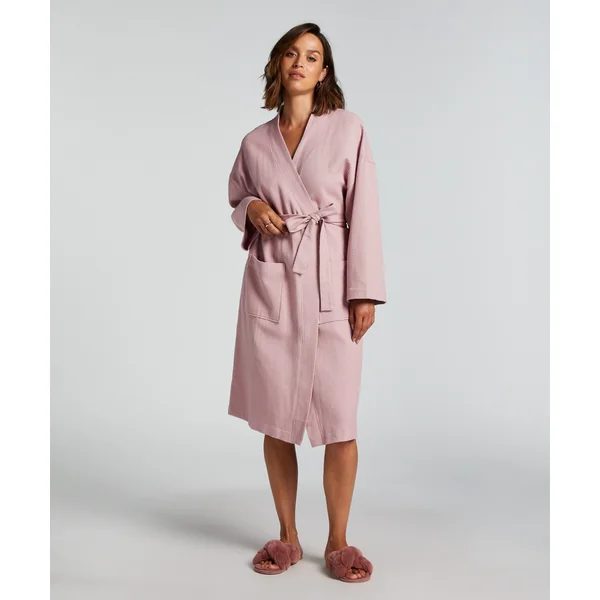 Peignoir Waffle - Violet