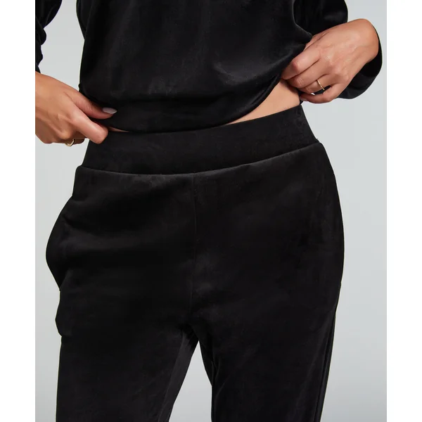 Petite Pantalon de jogging Velours - Noir