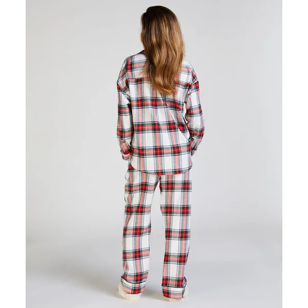 Petite pantalon de Pyjama Flanelle - Blanc