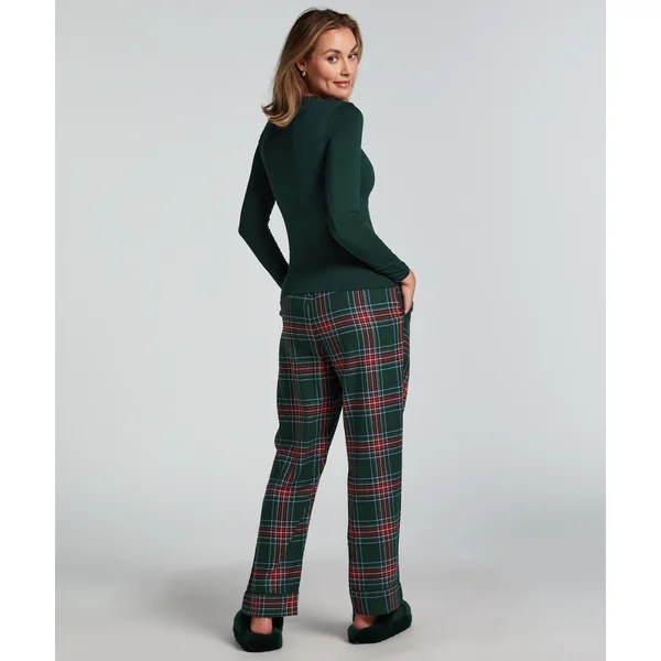 Petite pantalon de Pyjama Flanelle - Vert