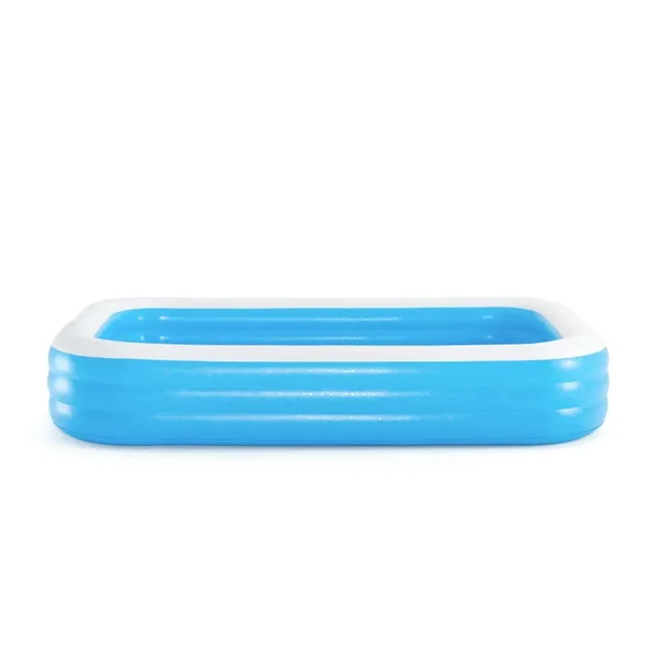 Piscine gonflable rectangulaire Bestway 305 x 183 x 56 cm bleu translucide