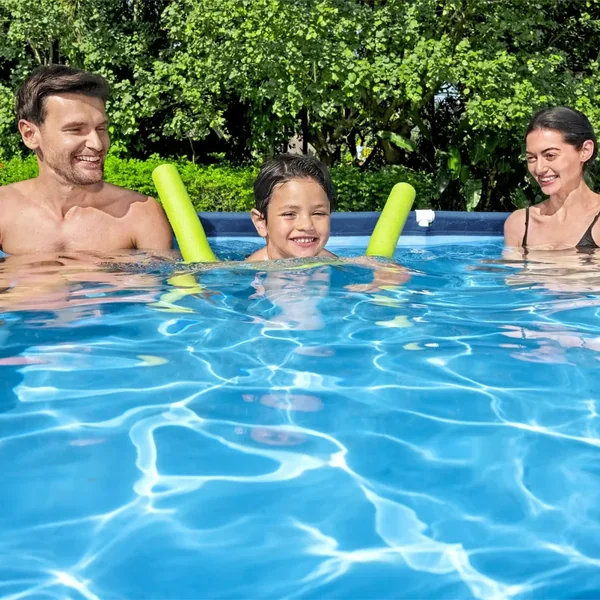 Piscine hors sol tubulaire rectangulaire Bestway Steel Pro 300 x 201 x 66 cm bleu