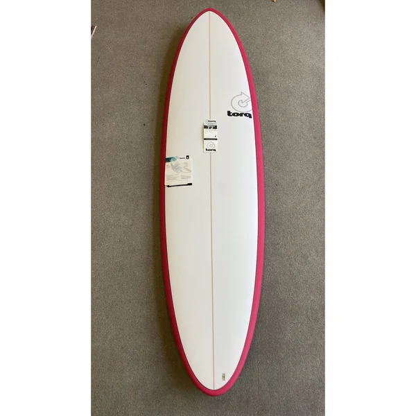 Planche surf TORQ Fun TET Pinline red 7.2 - Surf polyvalent et maniable