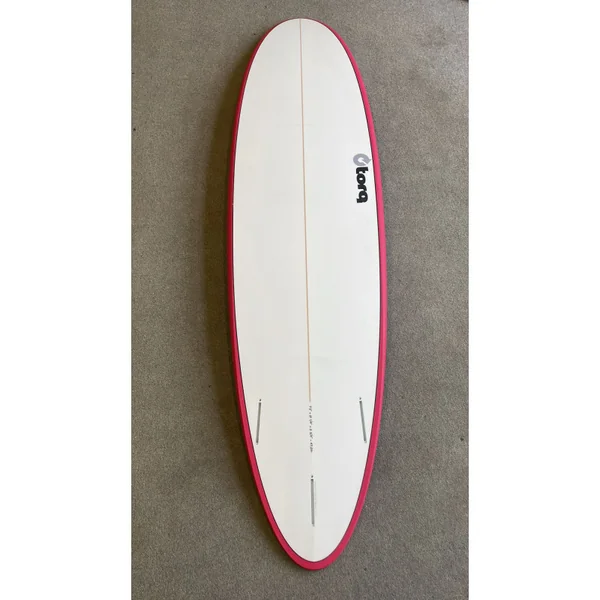 Planche surf TORQ Fun TET Pinline red 7.2 - Surf polyvalent et maniable