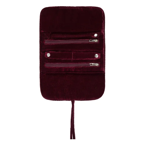 Pochette perlée pour bijoux - Violet