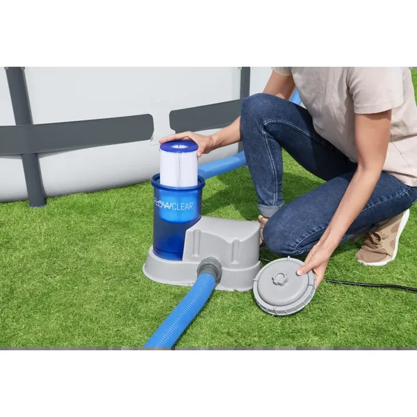 Pompe de filtration à cartouche 5678L/h pour piscines de 1100 à 31700L