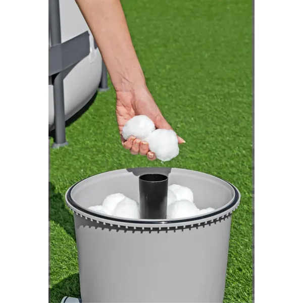 Pompe de filtration à sable pour piscine hors sol 3 596 L/h