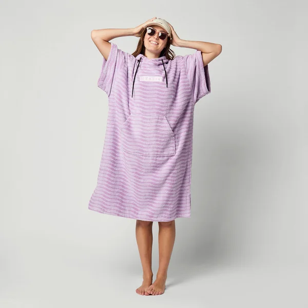 Poncho Jacquard - Pink / Purple - O/S