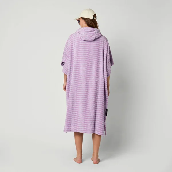 Poncho Jacquard - Pink / Purple - O/S