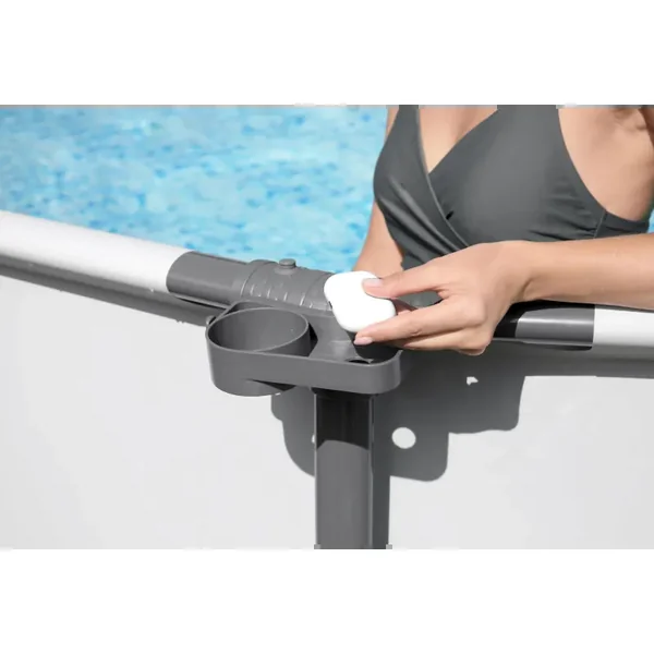 Porte-gobelets pour piscine Steel Pro Max - 4 unités