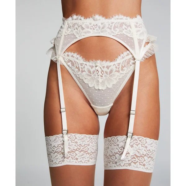 Porte-jarretelles Harmony - Blanc