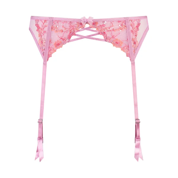 Porte-jarretelles Lillia - Rose