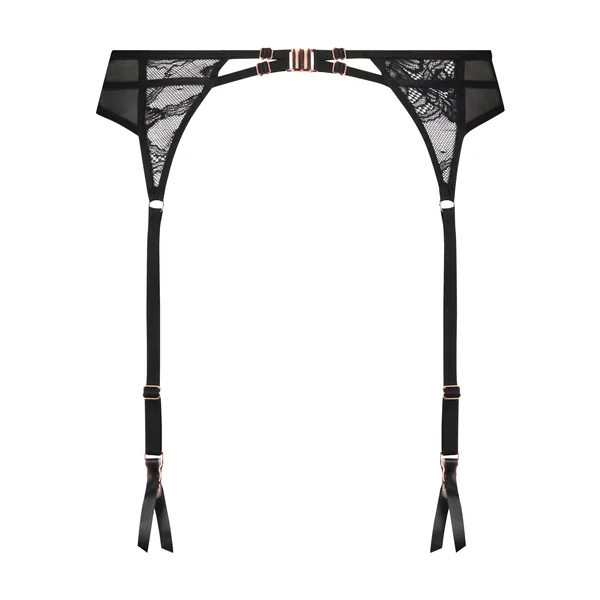 Porte-jarretelles Magdalena - Noir
