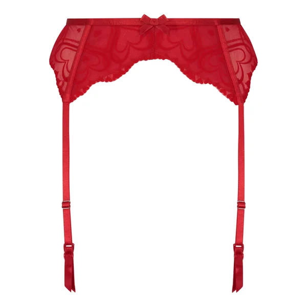 Porte-jarretelles Pippa - Rouge