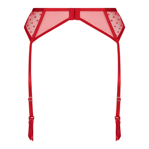 Porte-jarretelles Pippa - Rouge