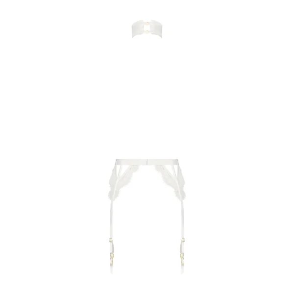 Porte-jarretelles privé Seraphina - Blanc