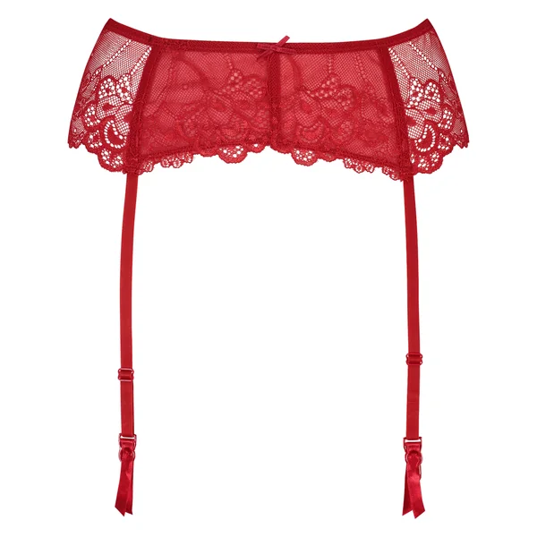 Porte-jarretelles - Rouge