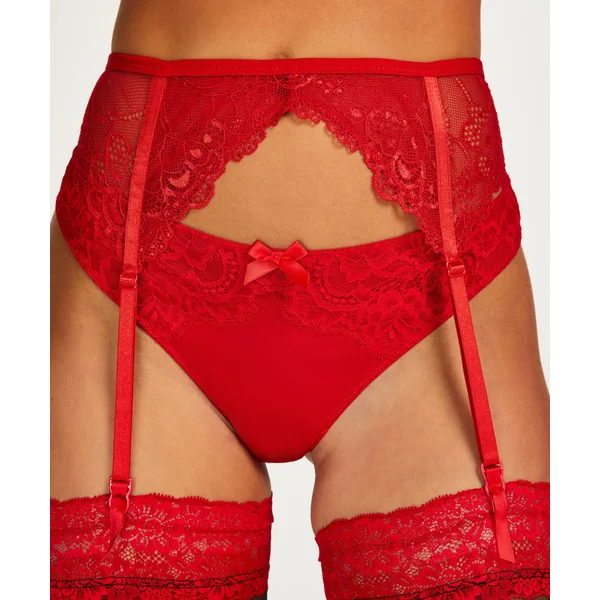 Porte-jarretelles - Rouge