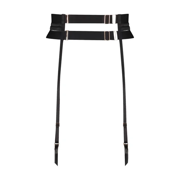 Porte-jarretelles Sable - Noir
